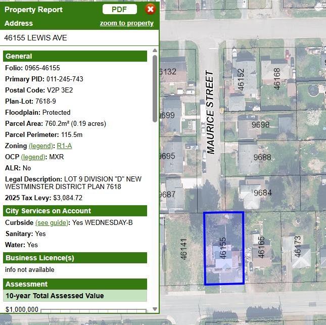 46155 LEWIS AVENUE|Chilliwack Proper East, Chilliwack, British Columbia