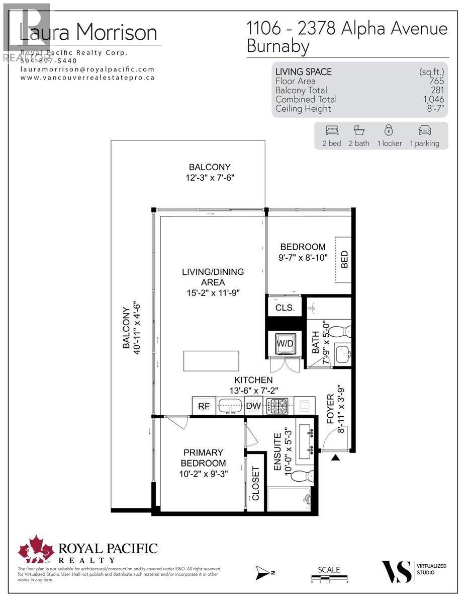 1106 2378 Alpha Avenue, Burnaby, British Columbia  V5C 0K2 - Photo 36 - R3116682