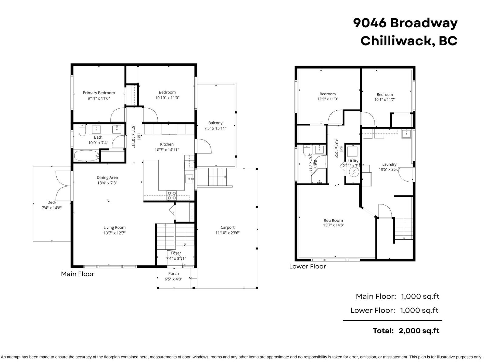 9046 Broadway Street, Chilliwack Proper South, Chilliwack, British Columbia  V2P 5W1 - Photo 4 - R3110488