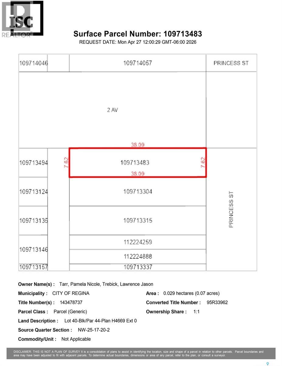 802 Princess Street, Regina, Saskatchewan  S4T 3X9 - Photo 37 - SK034174