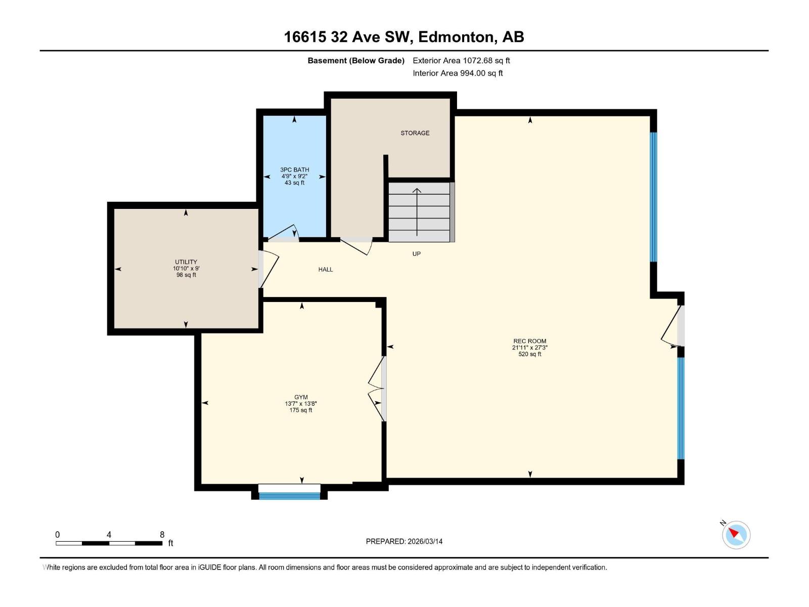 16615 32 Av Sw, Edmonton, Alberta  T6W 4R2 - Photo 74 - E4484541