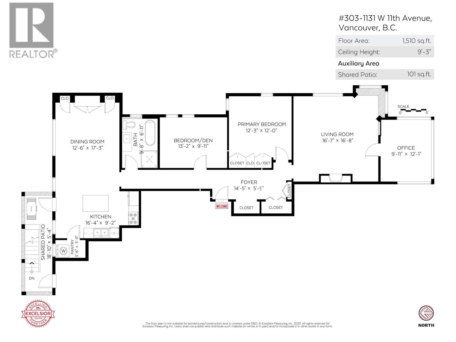 303 1131 W 11th Avenue, Vancouver, British Columbia  V6H 1K4 - Photo 5 - R3116746