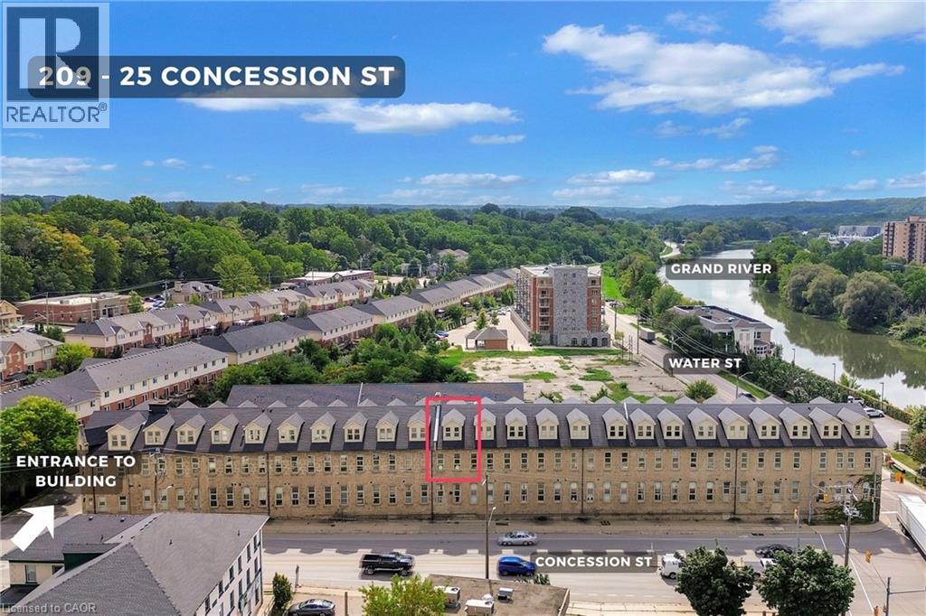25 CONCESSION Street Unit# 209, Cambridge, Ontario