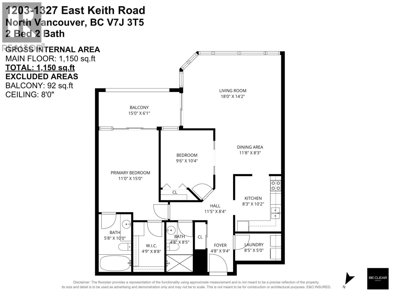1203 1327 E Keith Road, North Vancouver, British Columbia  V7J 3T5 - Photo 40 - R3116919