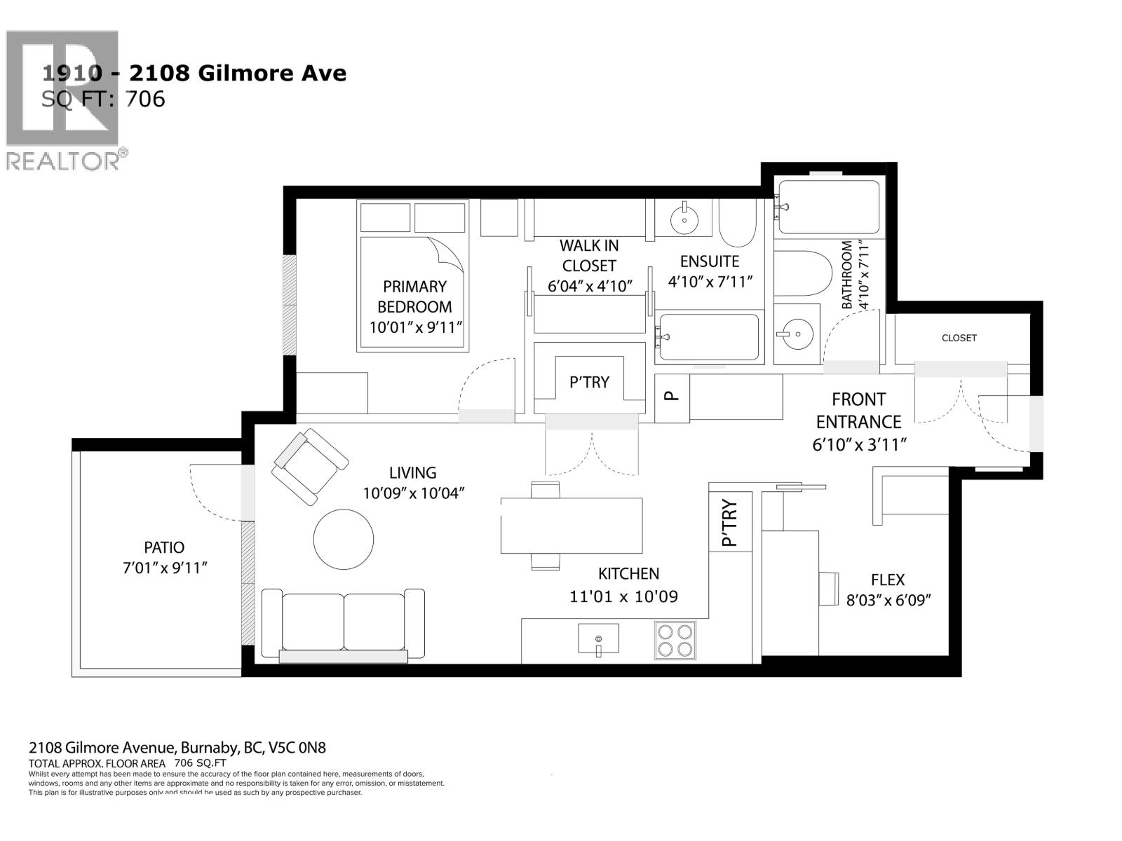 1910 2108 Gilmore Avenue, Burnaby, British Columbia  V5C 0N8 - Photo 34 - R3117102