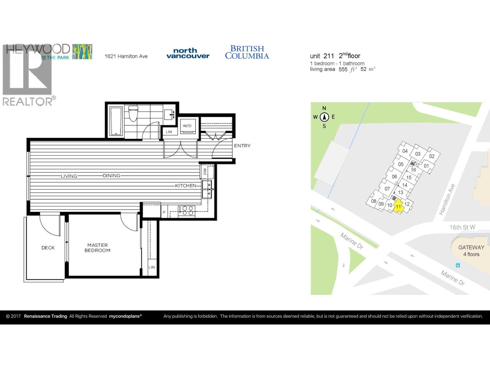 211 1621 Hamilton Avenue, North Vancouver, British Columbia  V7P 0B7 - Photo 17 - R3106055