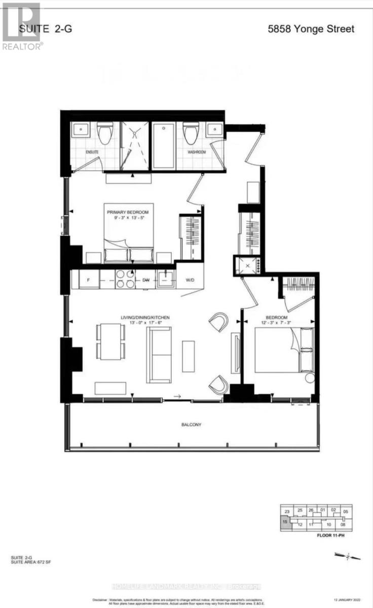 2515 - 5858 YONGE STREET, Toronto, Ontario