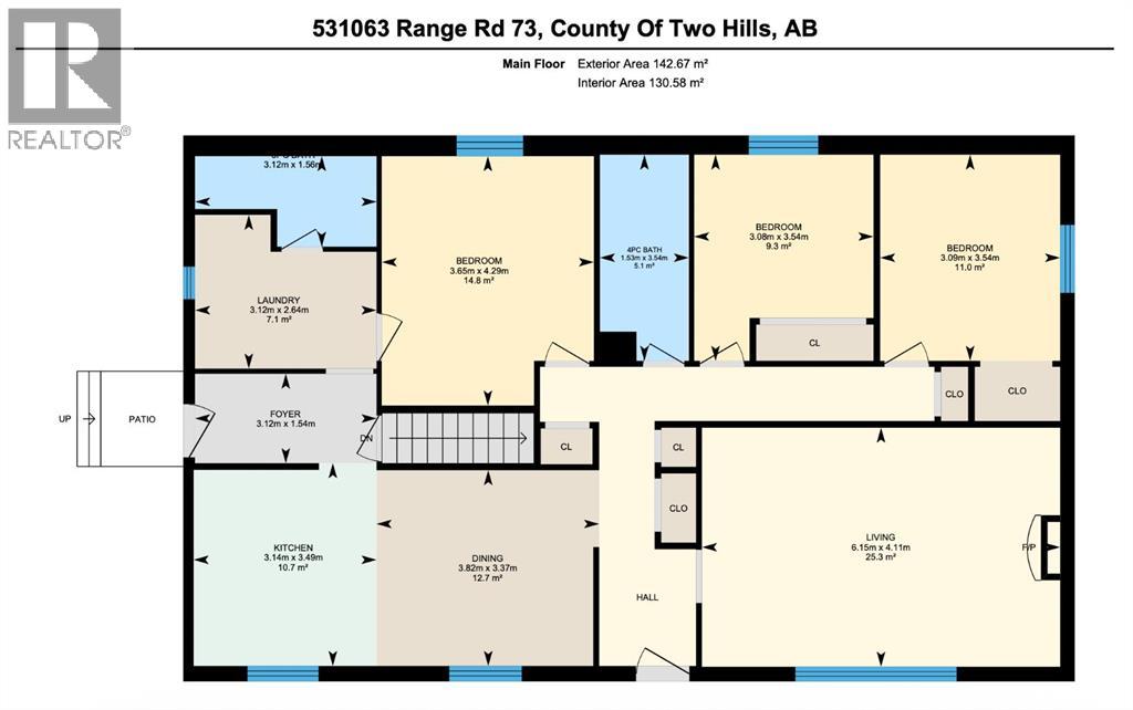 531063 Rge Rd 73, Rural Two Hills No. 21, Alberta  T0B 1A0 - Photo 3 - A2266410