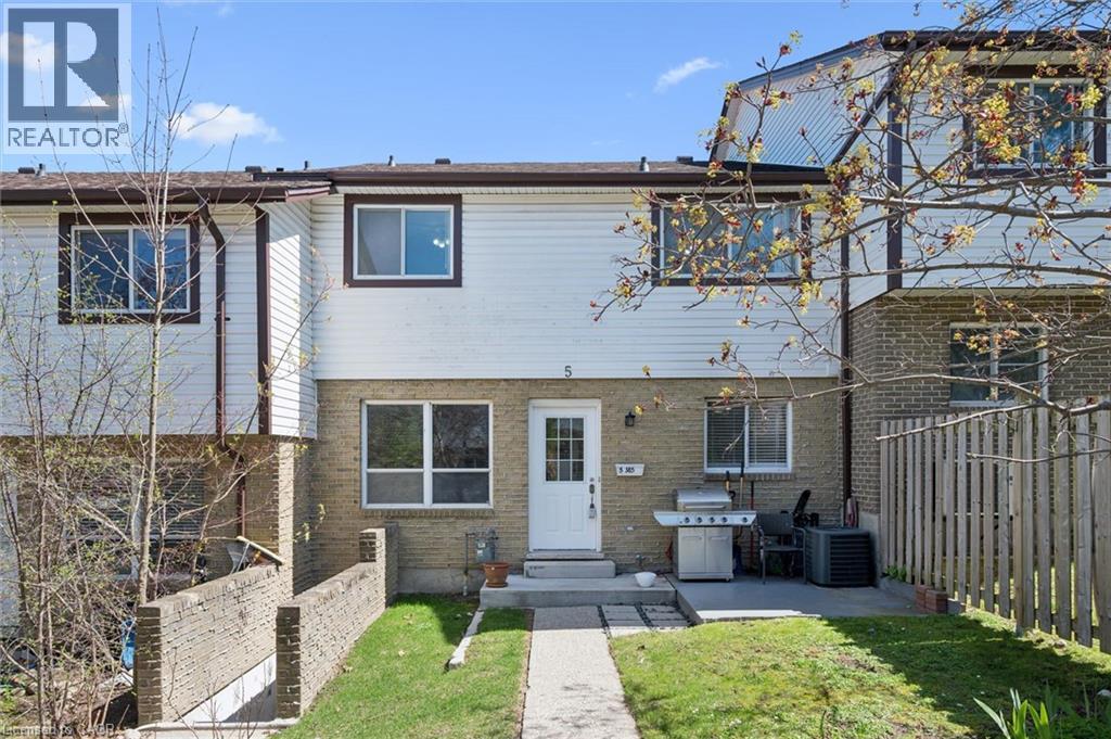 385 PIONEER Drive Unit# 5, Kitchener, Ontario