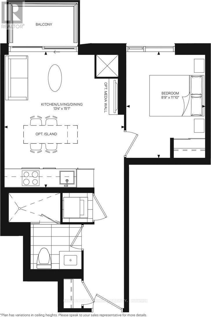 1101 - 1660 Bloor Street W, Toronto, Ontario  M6P 1A8 - Photo 4 - W13058222