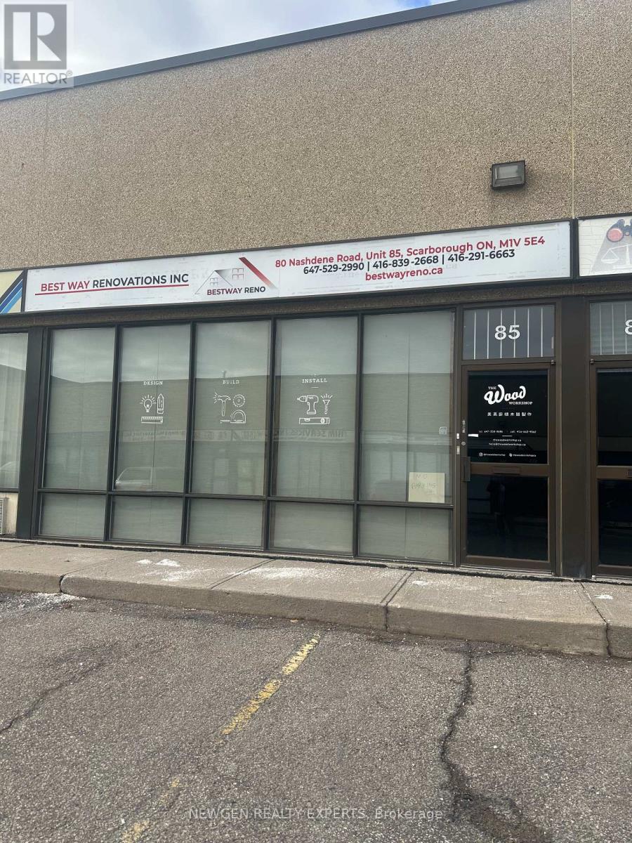 85D - 80 NASHDENE ROAD, Toronto, Ontario