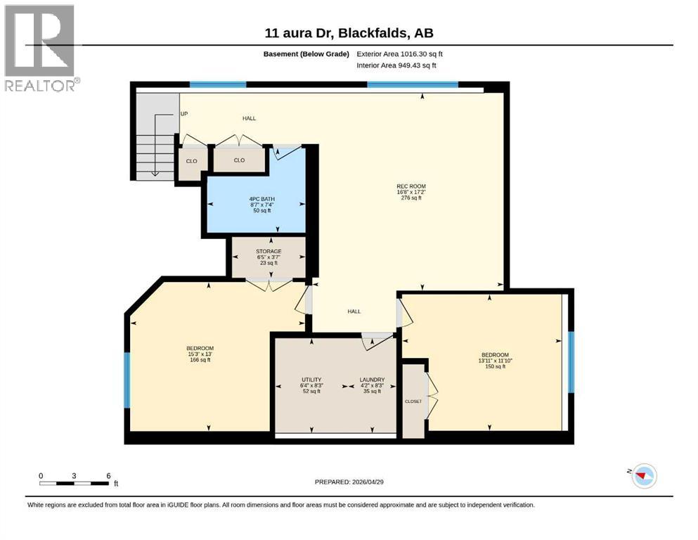 11 Aura Drive, Blackfalds, Alberta  T4M 0N3 - Photo 28 - A2306018