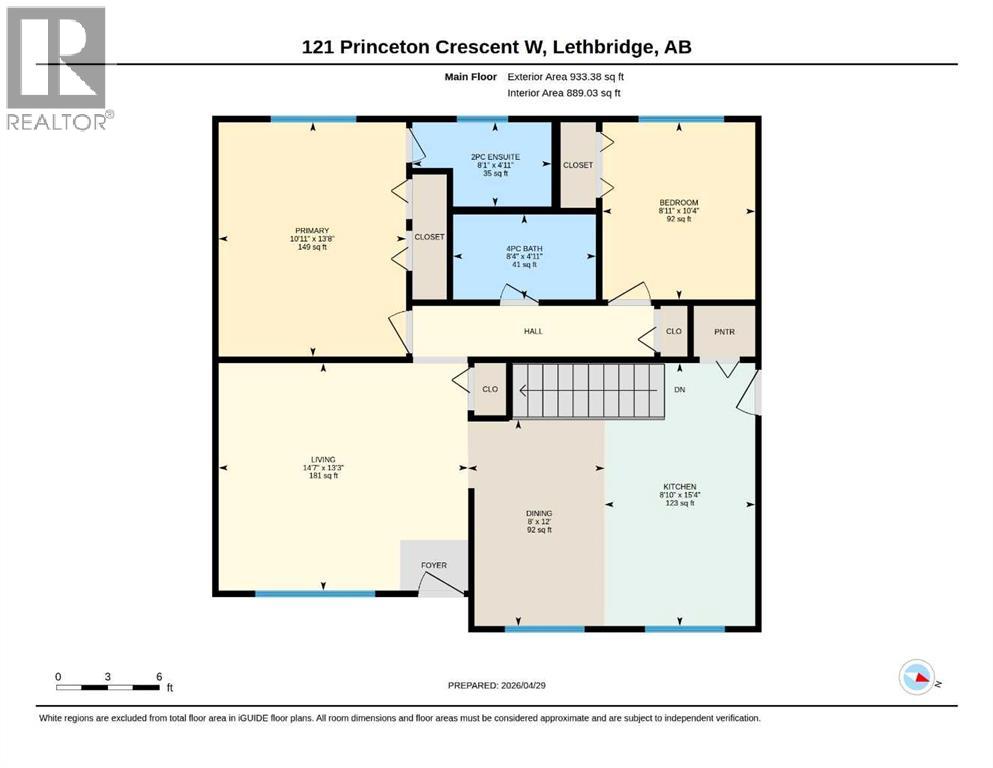 121 Princeton Crescent W, Lethbridge, Alberta  T1K 4S5 - Photo 32 - A2306198