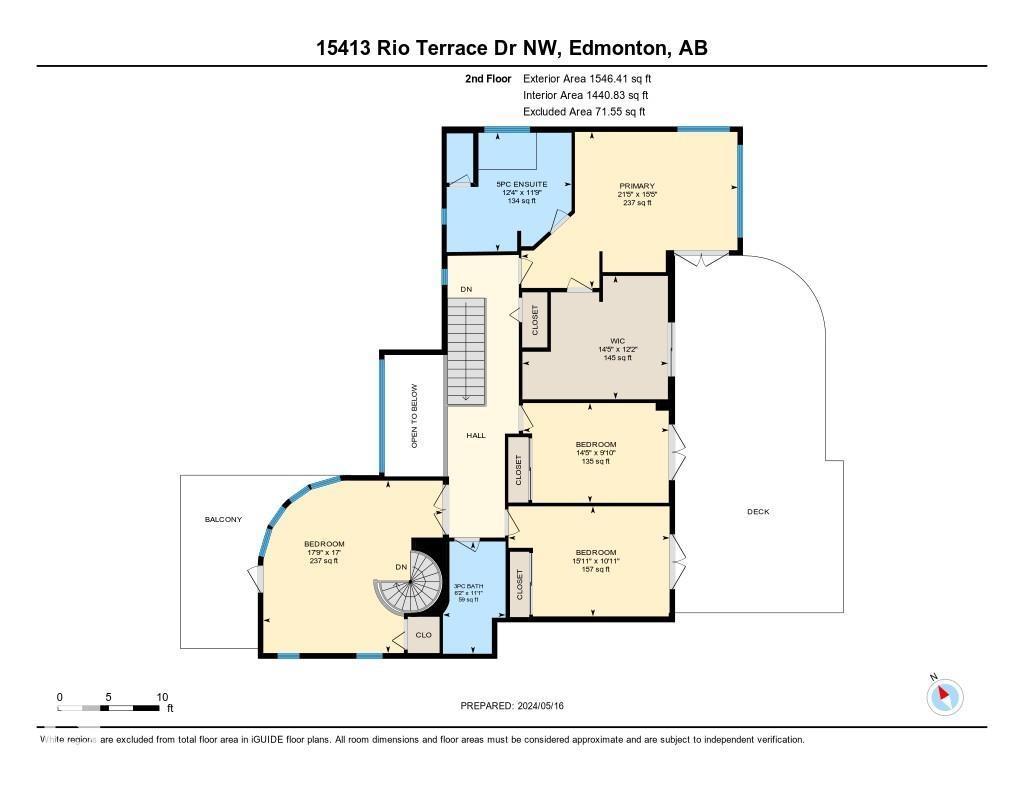 15413 Rio Terrace Dr Nw, Edmonton, Alberta  T5R 3L1 - Photo 52 - E4484189
