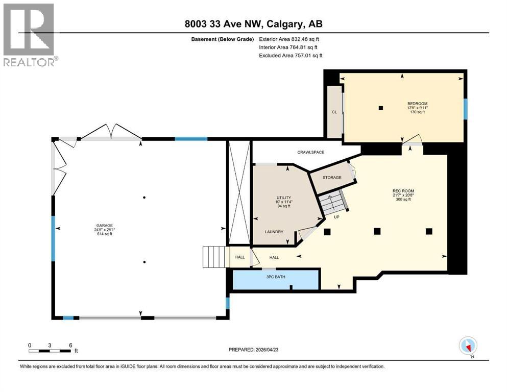 8003 33 Avenue NW, Calgary, Alberta  T3B 1L5 - Photo 6 - A2304742
