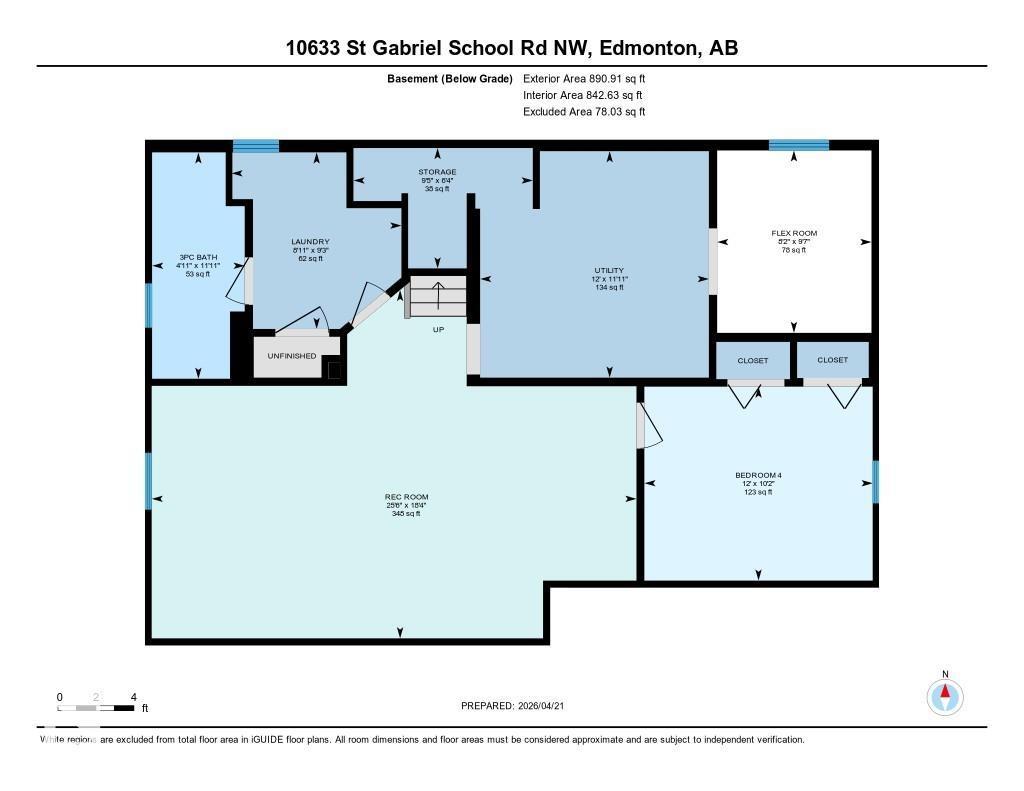 10633 St Gabriel School Rd Nw, Edmonton, Alberta  T6A 3S4 - Photo 47 - E4484660