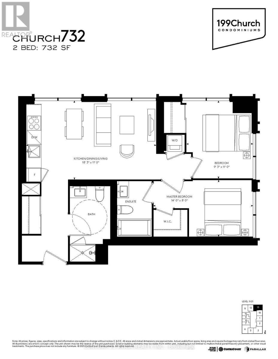 1915 - 82 Dalhousie Street, Toronto (Church-Yonge Corridor), Ontario  M5B 0C5 - Photo 24 - C13059234