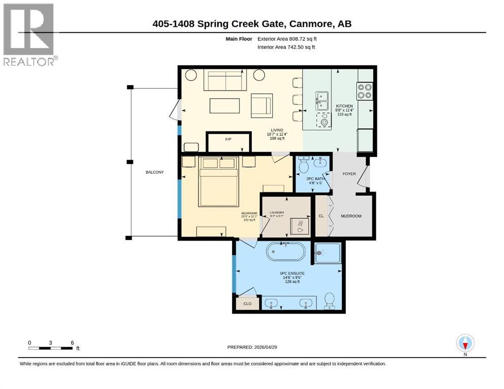 405, 1408 Spring Creek Gate, Canmore, Alberta  T1W 0N5 - Photo 40 - A2306007