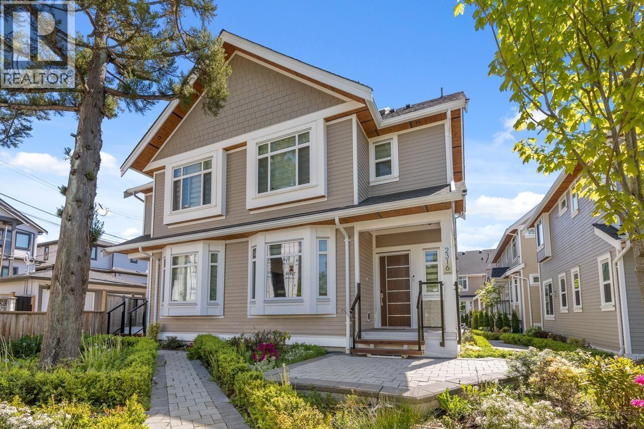 2316 BROCK STREET, Vancouver, British Columbia