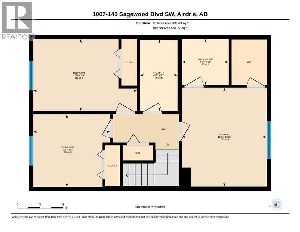 1007, 140 Sagewood Boulevard Sw, Airdrie, Alberta  T4B 3H5 - Photo 31 - A2306267