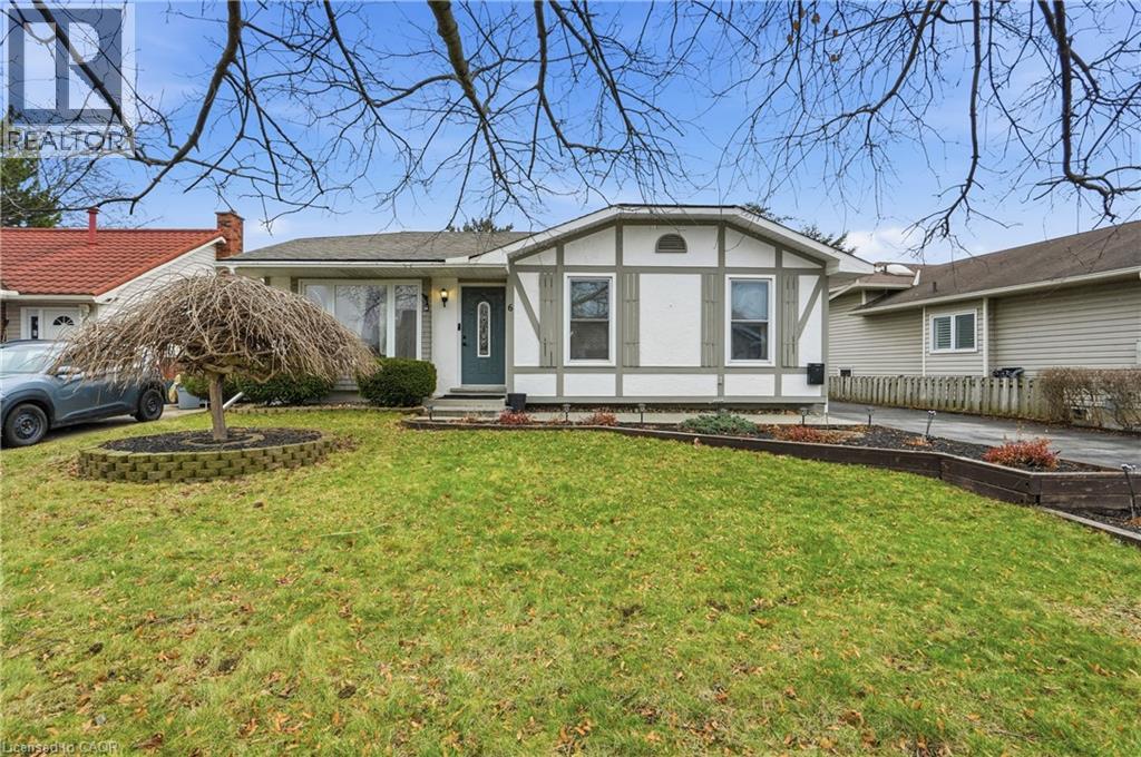 6 WILLCHER Drive, St. Catharines, Ontario