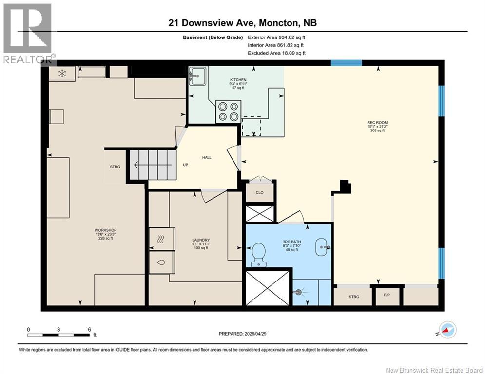 21 Downsview Avenue, Moncton, New Brunswick  E1A 4C4 - Photo 45 - NB137887