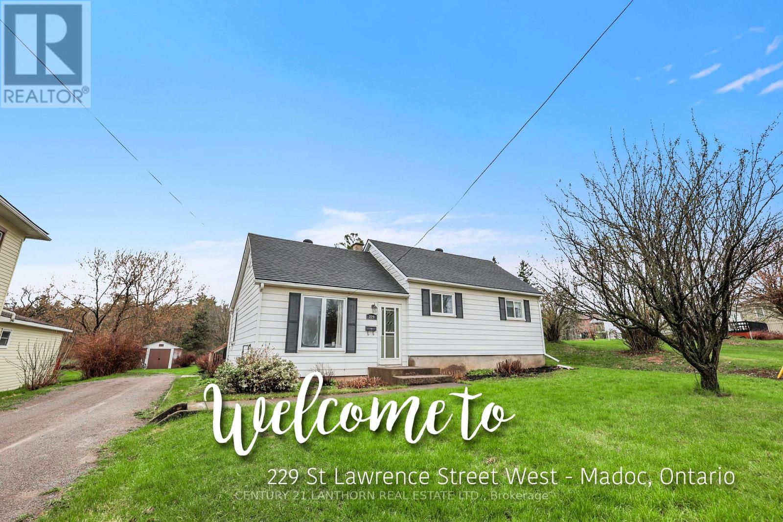 229 ST LAWRENCE STREET W, Centre Hastings, Ontario