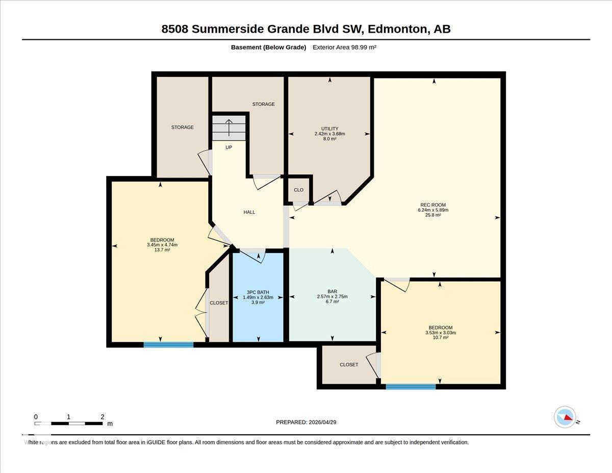 8508 Summerside Grande Bv Sw, Edmonton, Alberta  T6X 0J1 - Photo 50 - E4484548
