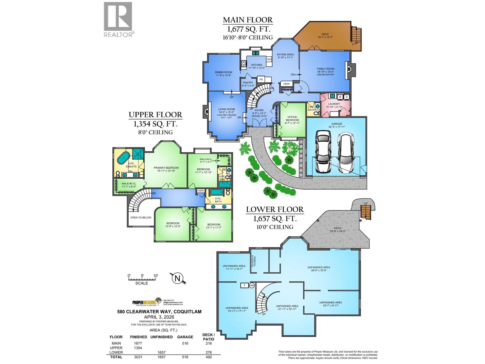 580 Clearwater Way, Coquitlam, British Columbia  V3C 5W3 - Photo 5 - R3117530