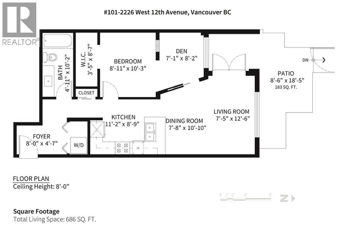 101 2226 W 12 Avenue, Vancouver, British Columbia  V6K 2N5 - Photo 15 - R3117620