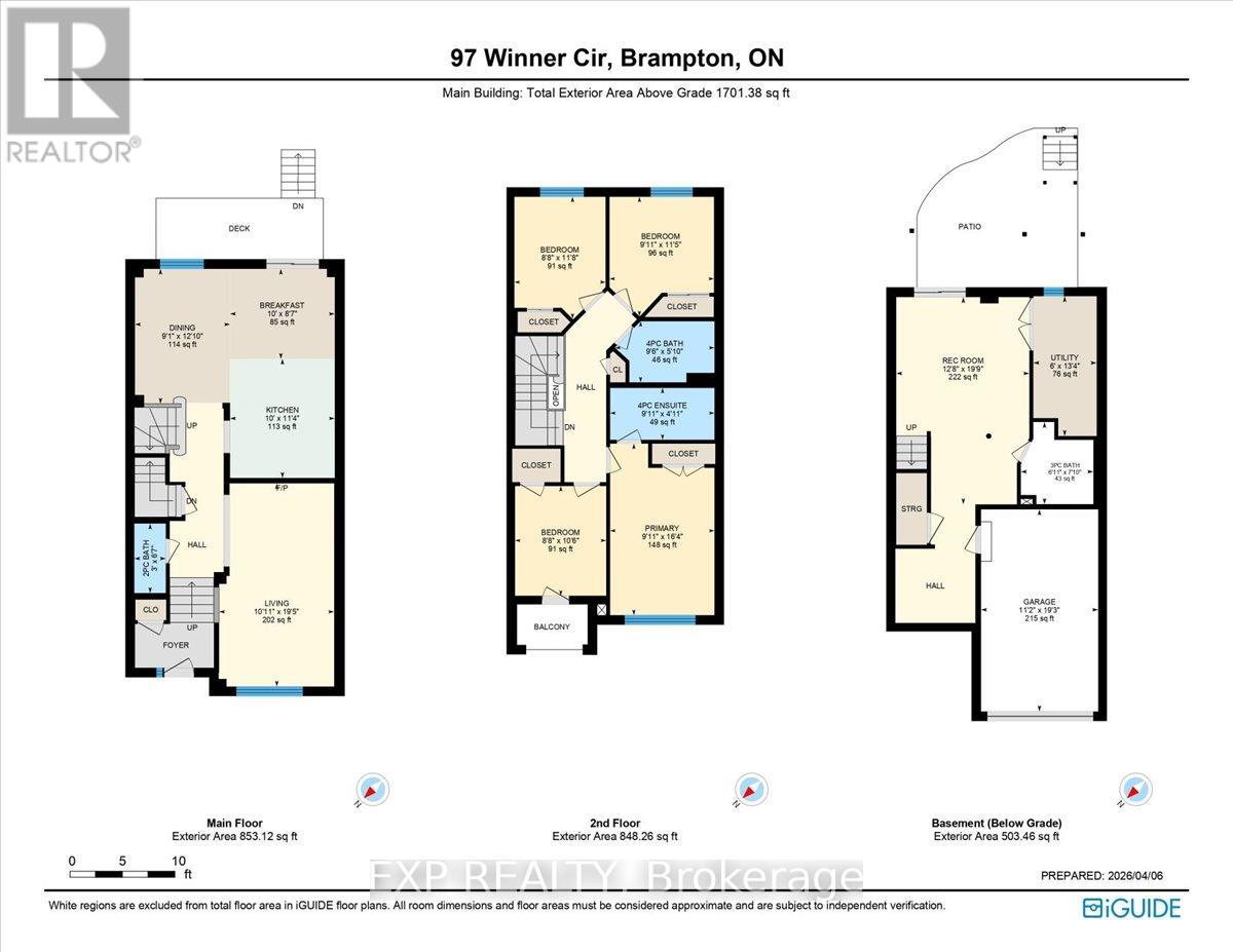 97 Winners Circle, Brampton, Ontario  L7A 1M2 - Photo 40 - W13060484