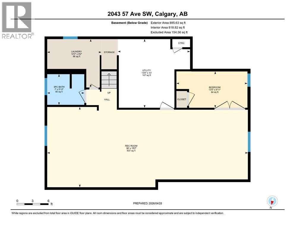 2043 57 Avenue SW, Calgary, Alberta  T3E 1N1 - Photo 30 - A2305088