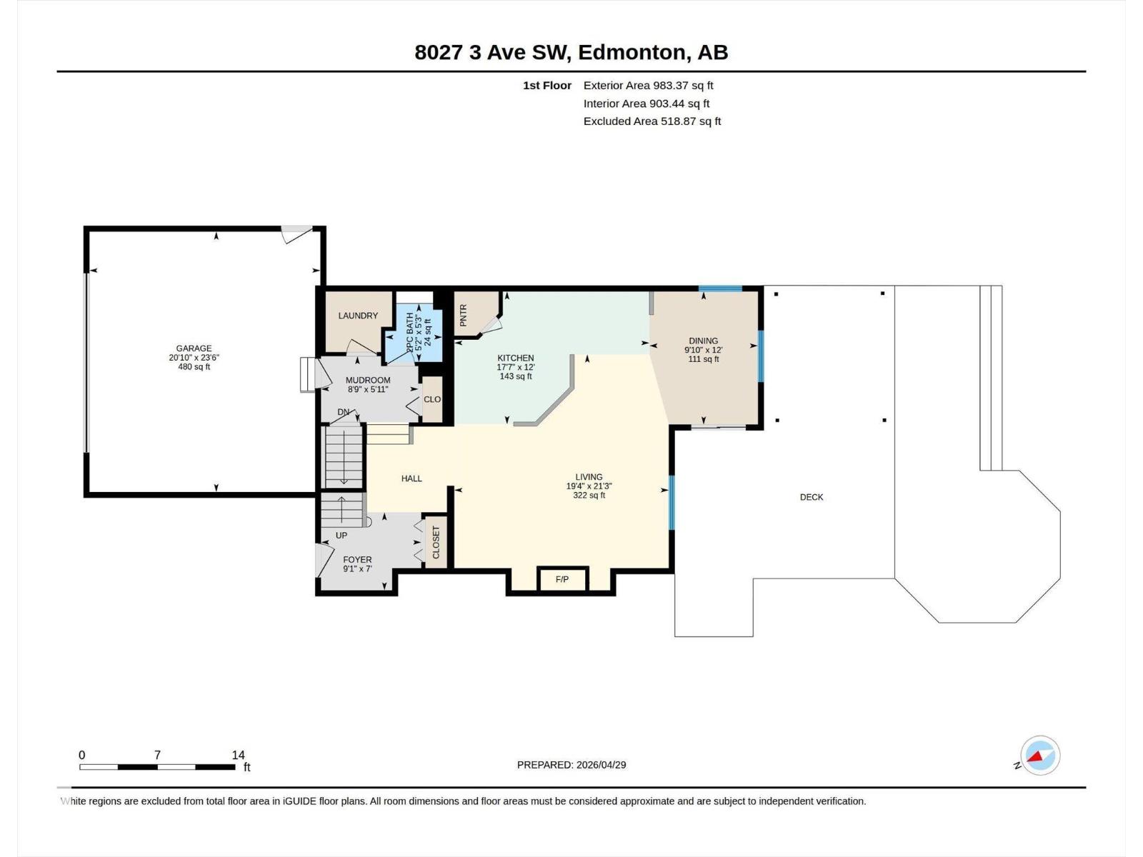 8027 3 Av Sw, Edmonton, Alberta  T6X 1K6 - Photo 55 - E4484736