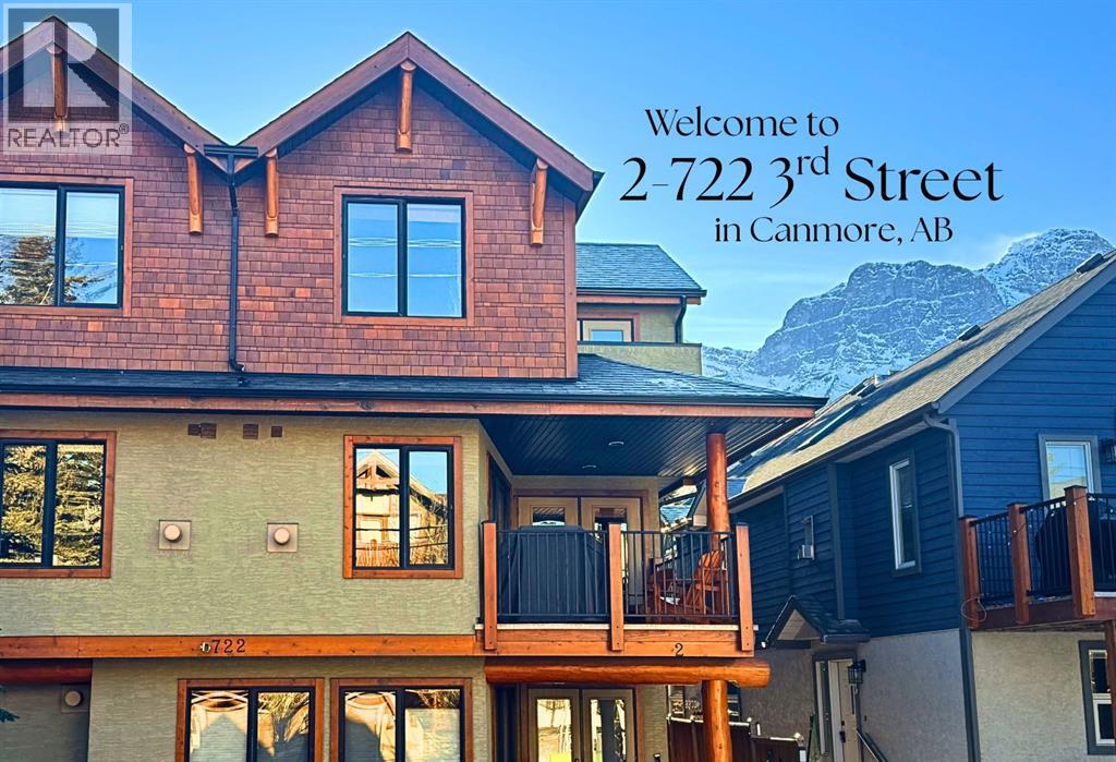 2, 722 3rd Street, Canmore, Alberta