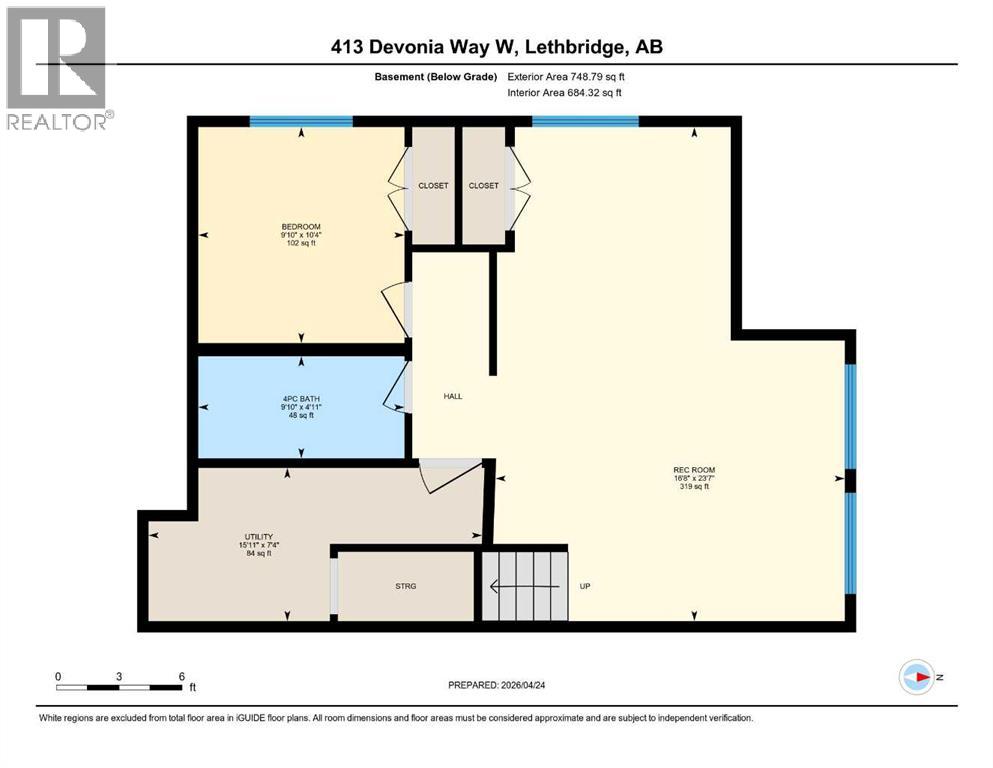 413 Devonia Way W, Lethbridge, Alberta  T1J 5J7 - Photo 48 - A2304739