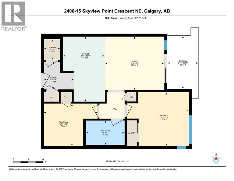 2406, 15 Skyview Point Crescent Ne, Calgary, Alberta  T3N 2T1 - Photo 39 - A2286739