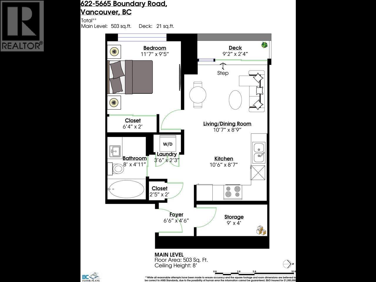 622 5665 Boundary Road, Vancouver, British Columbia  V5R 0E4 - Photo 21 - R3117711