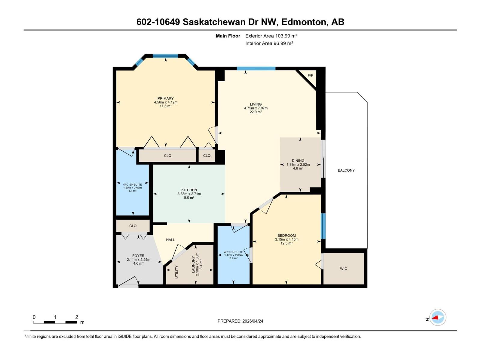 #602 10649 Saskatchewan Dr Nw, Edmonton, Alberta  T6E 6S8 - Photo 43 - E4484859