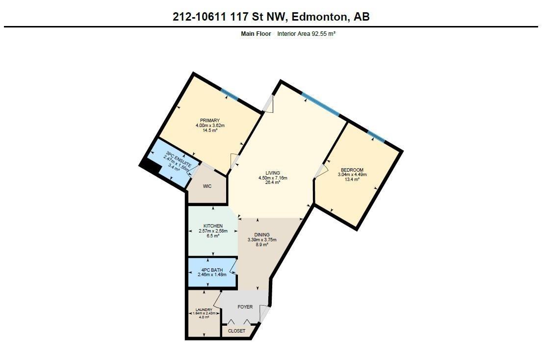 #212 10611 117 St Nw, Edmonton, Alberta  T5H 0G6 - Photo 25 - E4481783