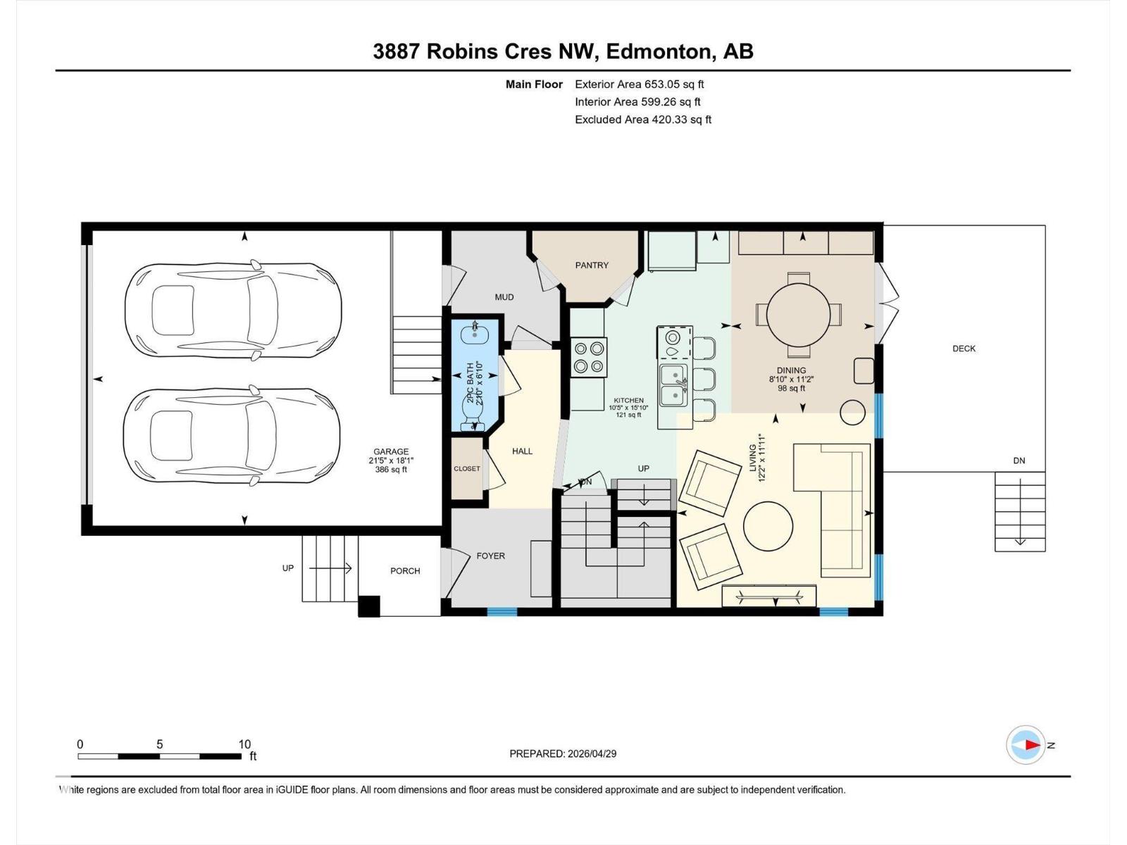 3887 Robins Cr Nw, Edmonton, Alberta  T5S 0M8 - Photo 46 - E4484865