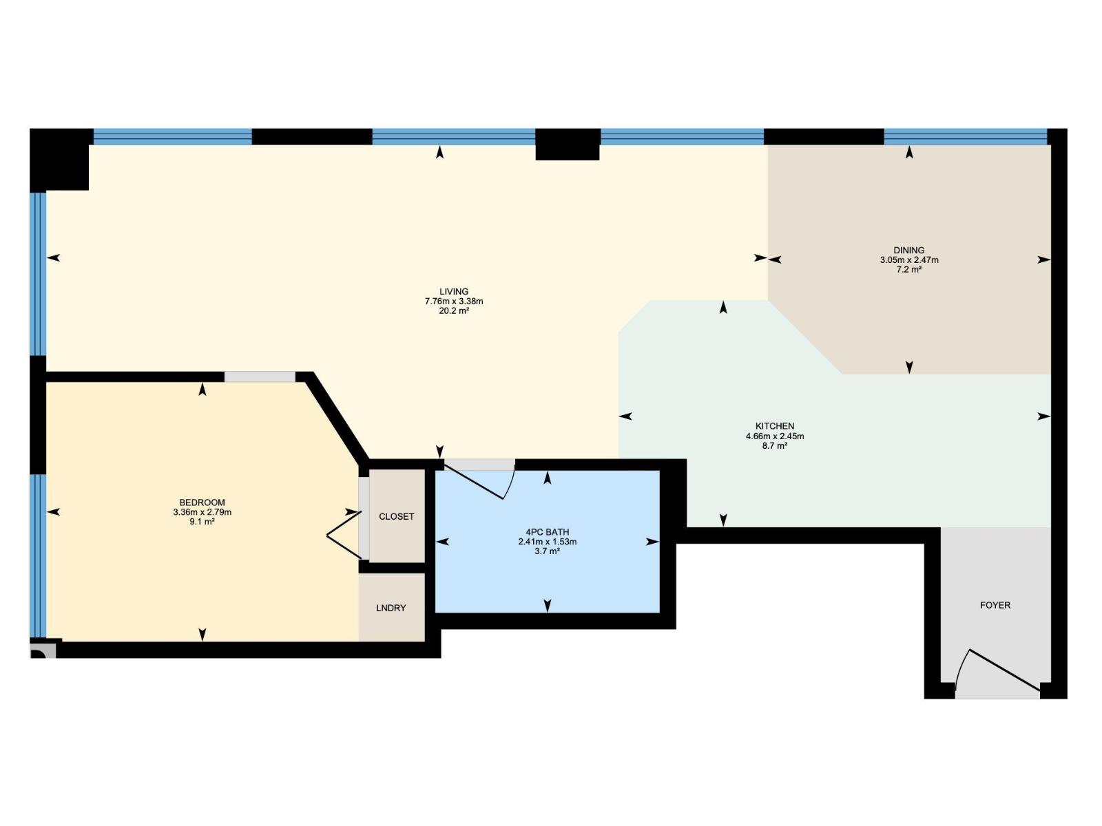 #1409 10024 Jasper Av Nw, Edmonton, Alberta  T5J 1R9 - Photo 26 - E4484905