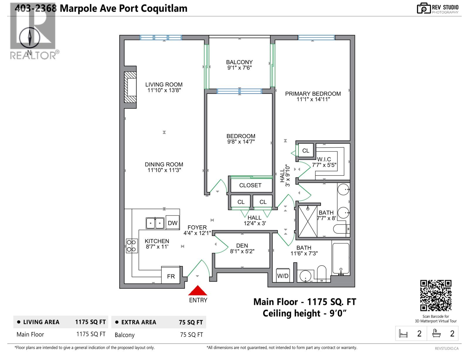 403 2368 Marpole Avenue, Port Coquitlam, British Columbia  V3C 0B4 - Photo 34 - R3117773