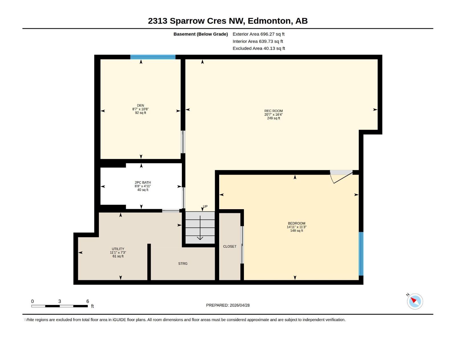 2313 Sparrow Cr Nw, Edmonton, Alberta  T5S 0G8 - Photo 50 - E4484933