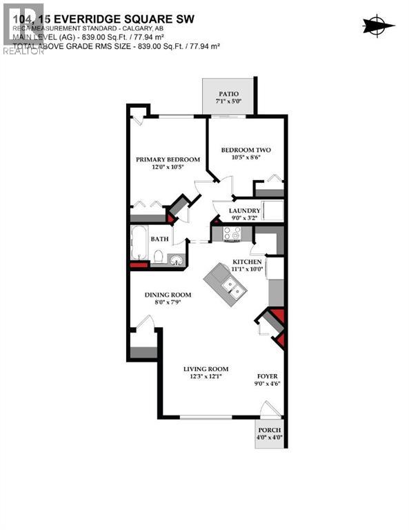 104, 15 Everridge Square SW, Calgary, Alberta  T2Y 5J5 - Photo 2 - A2297574