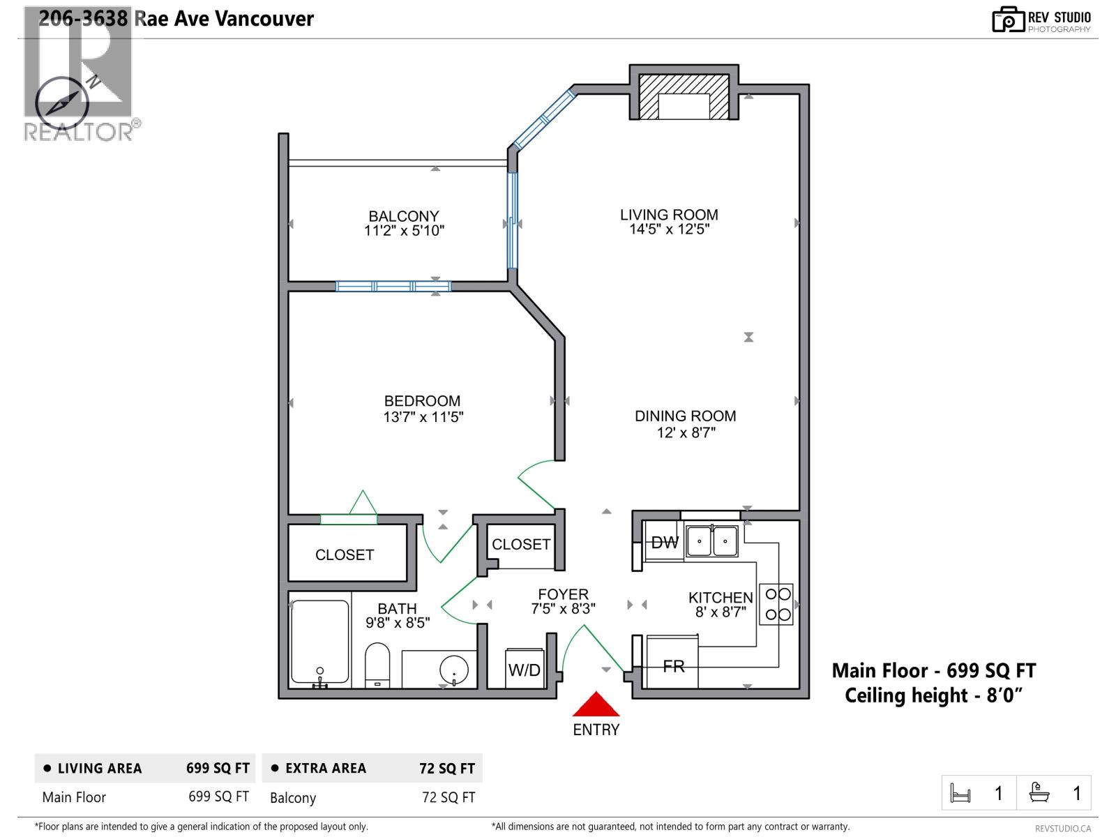 206 3638 Rae Avenue, Vancouver, British Columbia  V5R 2P5 - Photo 2 - R3113863