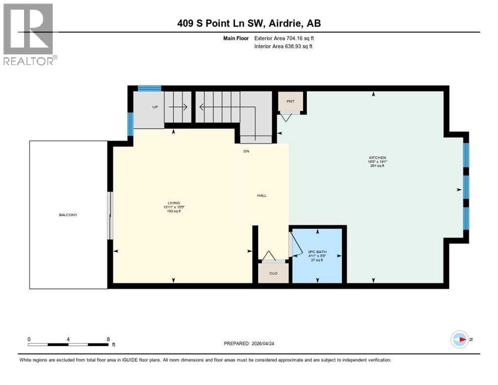 409 South Point Lane SW, Airdrie, Alberta  T4B 5G8 - Photo 47 - A2304977