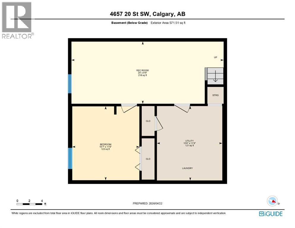 4657 20 Street Sw, Calgary, Alberta  T2T 6G4 - Photo 39 - A2303420