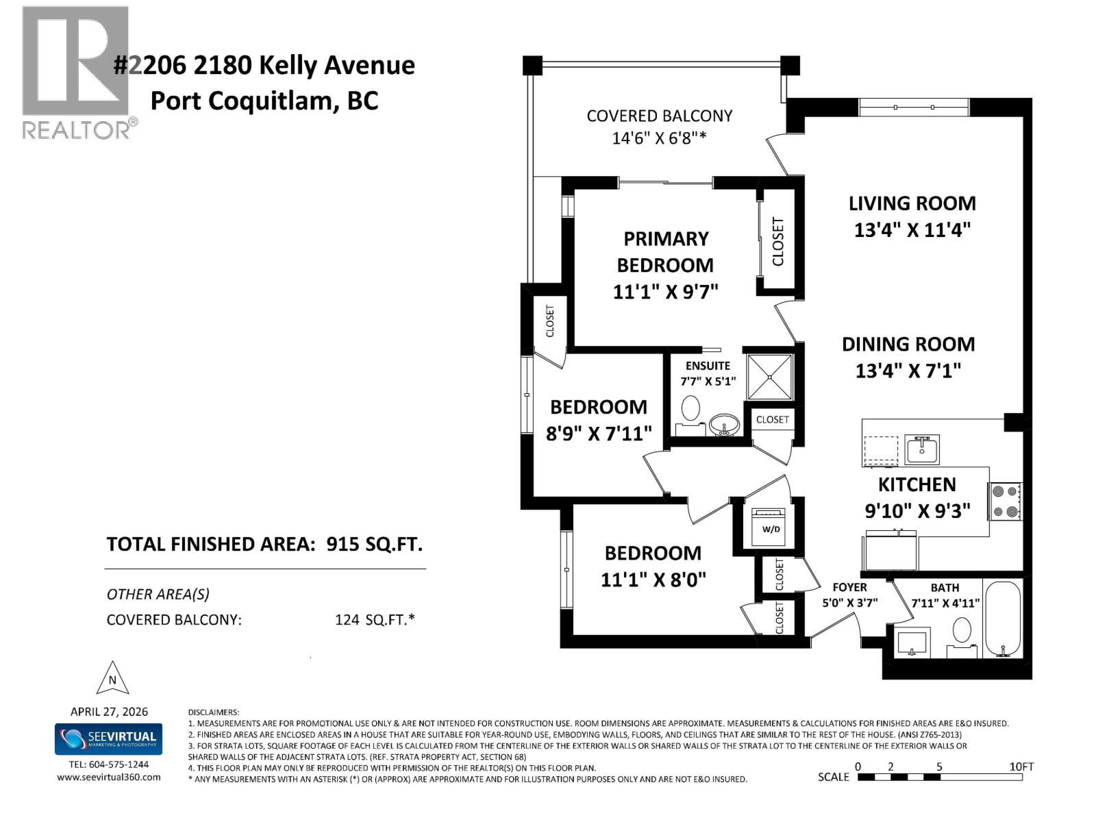 2206 2180 Kelly Avenue, Port Coquitlam, British Columbia  V3C 0S5 - Photo 16 - R3117976