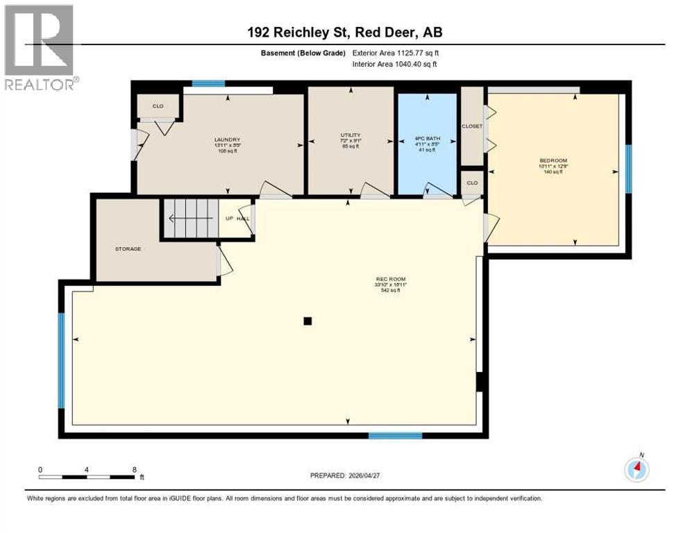 192 Reichley Street, Red Deer, Alberta  T4P 3S8 - Photo 49 - A2305389