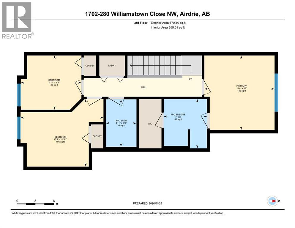1702, 280 Williamstown Close Nw, Airdrie, Alberta  T4B 4B6 - Photo 32 - A2305893